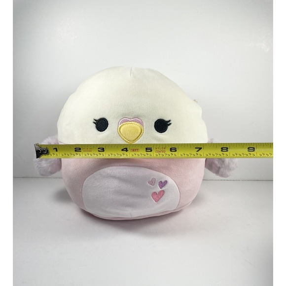 Squishmallows Bird Plush Toy YaY! 8" ISADORA Parakeet Bird Valentines 2024 - Picture 9 of 9